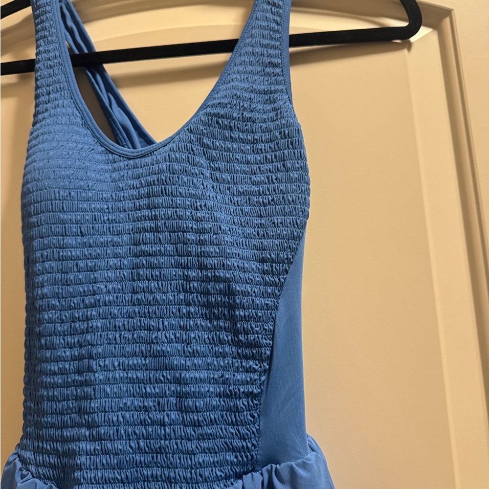 JoyLab Blue Mini Dress - Picture 2 of 5